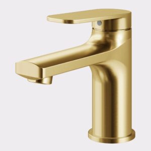 Pace 2.0 Basin Mixer Brushed Gold - Lead Free