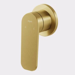 Pace 2.0 Shower or Bath Mixer Brushed Gold