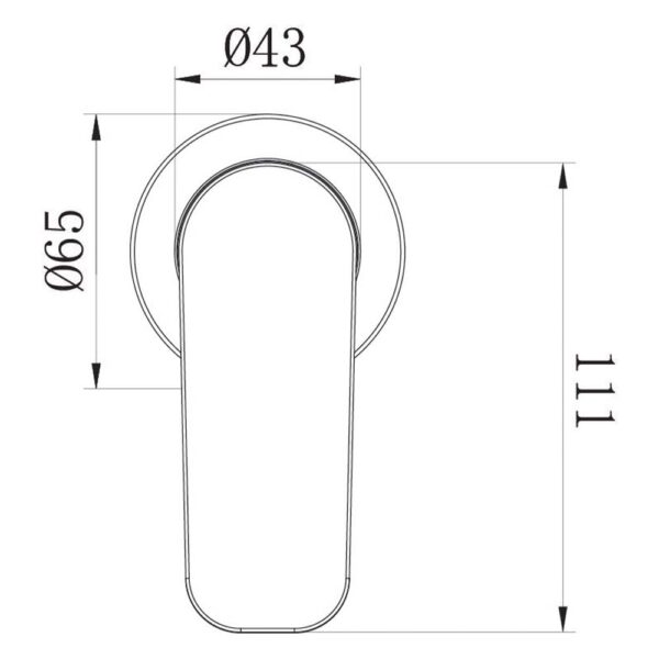 Pace 2.0 Shower or Bath Mixer Brushed Nickel - Image 2