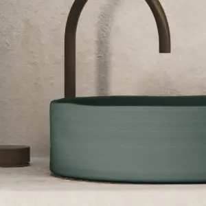 Slip Basin Surface Mount Teal