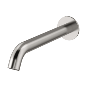 Axus Round Wall Mounted Spout 220mm Brushed Nickel