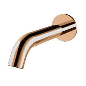 Axus Round Wall Mounted Spout 150mm Spout Rose Gold