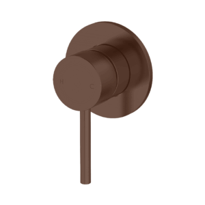 Axus Pin Lever Shower or Bath Mixer Dark Bronze