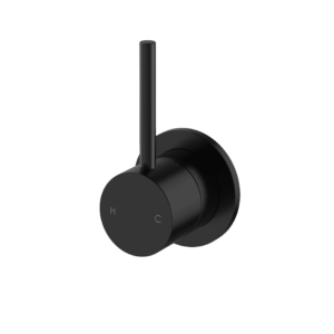 Axus Pin Lever Shower or Bath Mixer Lever Up Matte Black