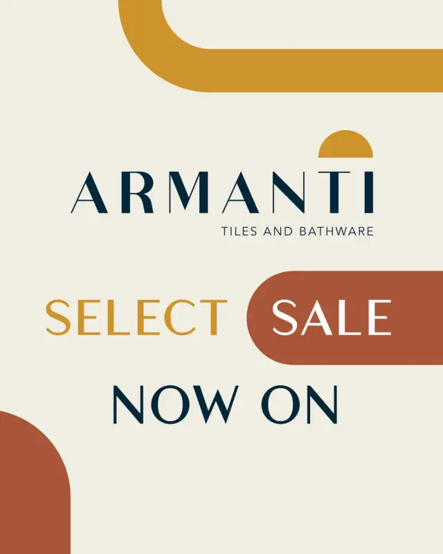 Our Select Sale is now on!
Savings across a range of products in our Bunbury and Busselton stores and the catalogue is available to view on our website. We look forward to seeing you in store soon.
 #armanti #springsale #tapware #vanity #tiles #build #renovating